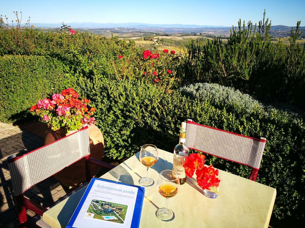 Castello Di Fulignano Isalfredo Ground Floor Apartment 圣吉米纳诺 外观 照片