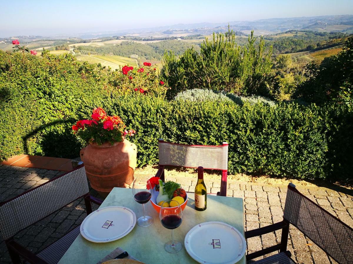 Castello Di Fulignano Isalfredo Ground Floor Apartment 圣吉米纳诺 外观 照片
